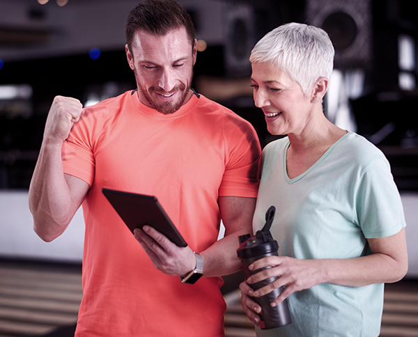 Image du BioAge d'EGYM, indicateur de forme et de santé holistique