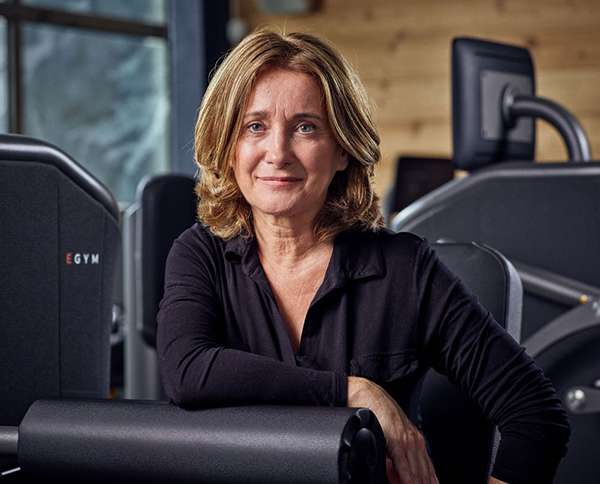 Up2You: Sandrine Gras mit EGYM